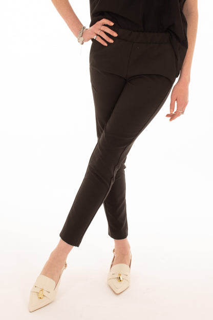 Pantalone tasca a filo elastico Imperial - Nero
