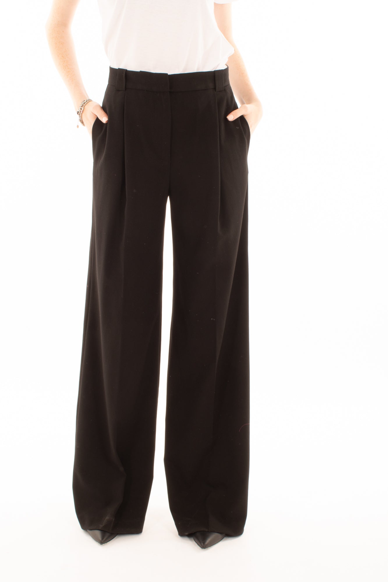 Pantalone palazzo Angela davis - Nero