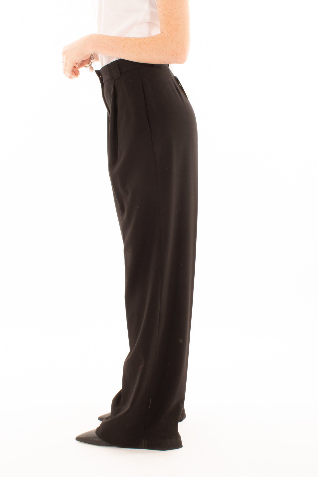 Pantalone palazzo Angela davis - Nero