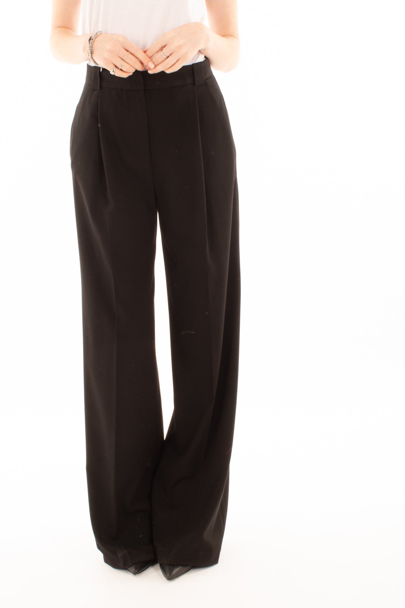 Pantalone palazzo Angela davis - Nero