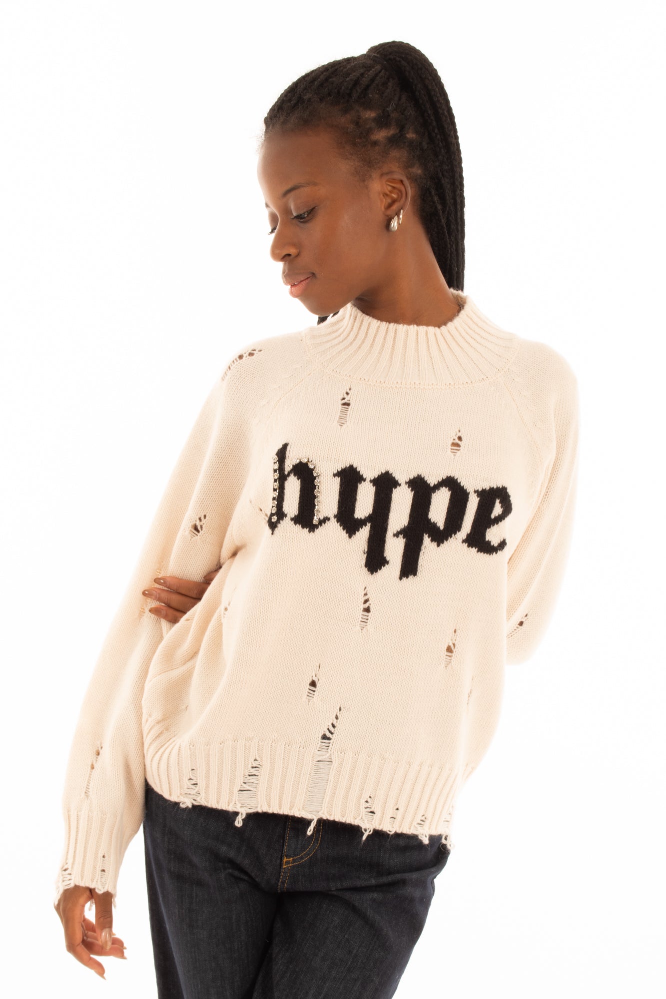 Maglione hype rotture - Angela Davis