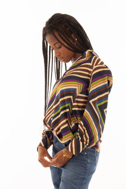 Camicia rigata Dixie -Multicolor