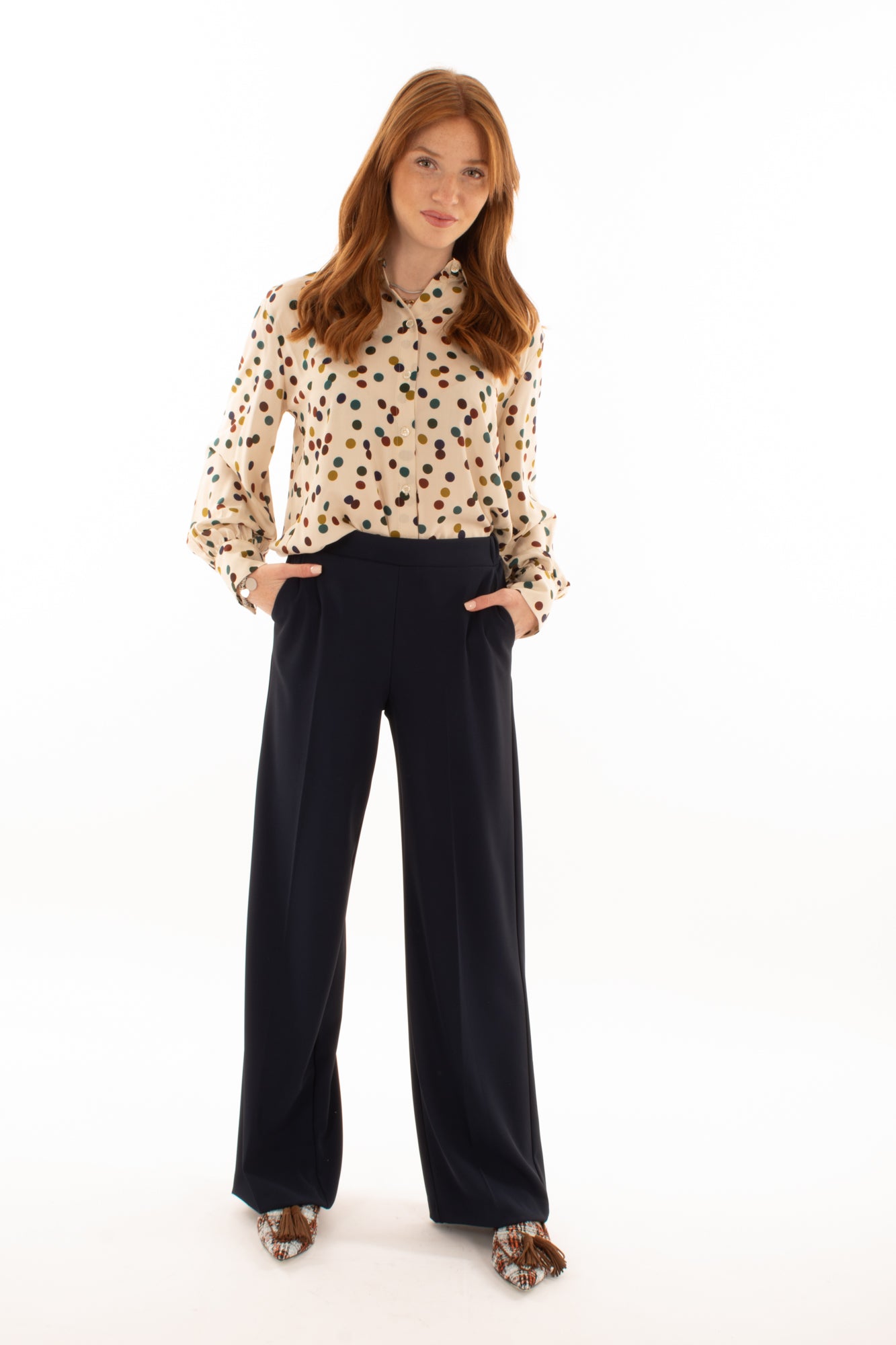 Dixie Camicia a pois Articolo ceg6uvr