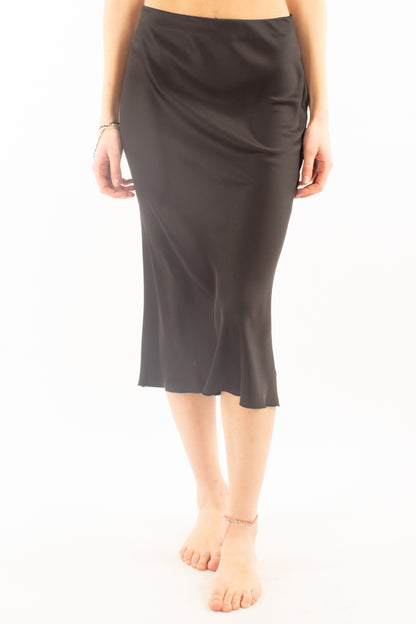 Gonna satin Dixie - Nero