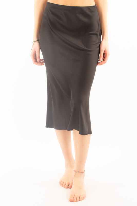 Gonna satin Dixie - Nero