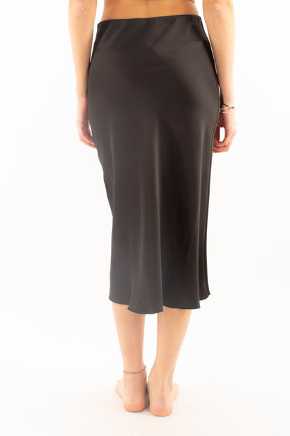 Gonna satin Dixie - Nero