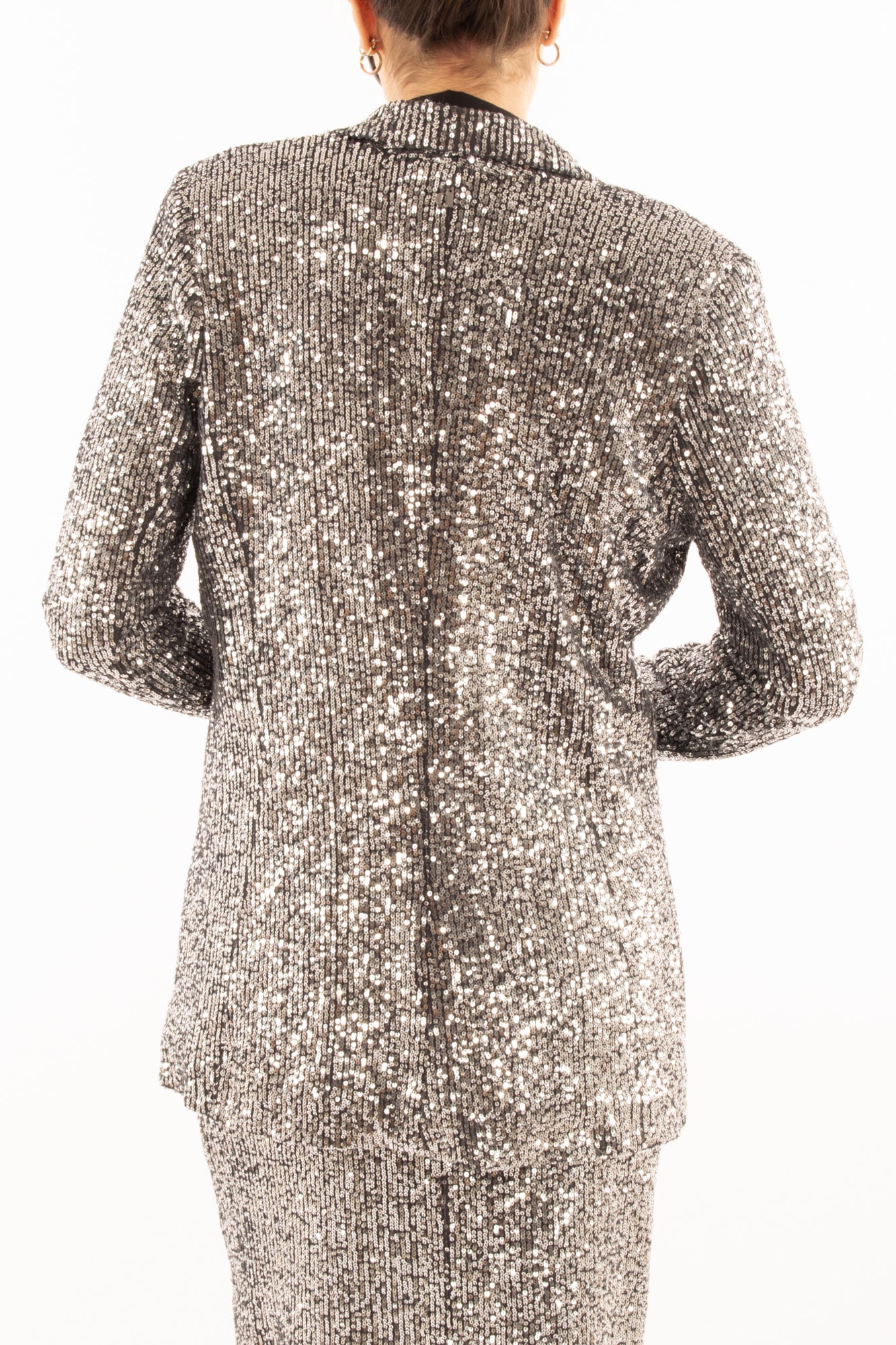 Giacca in paillettes Dixie - Grigio
