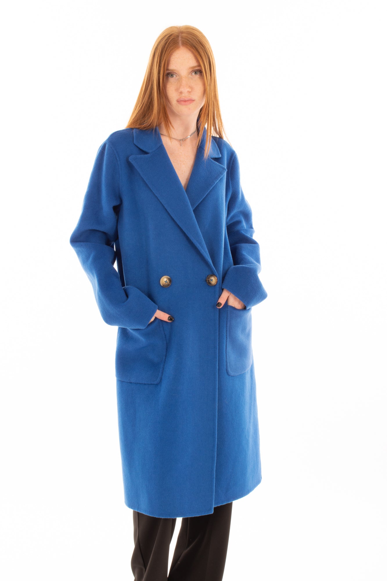 Cappotto lungo Dixie- Ottanio