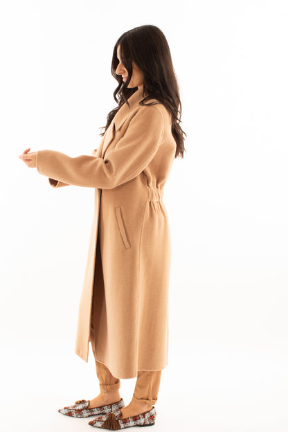 Capotto con elastico Dixie - Beige