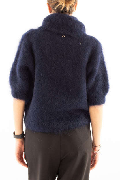 Maglione mm mohair Dixie -Blu