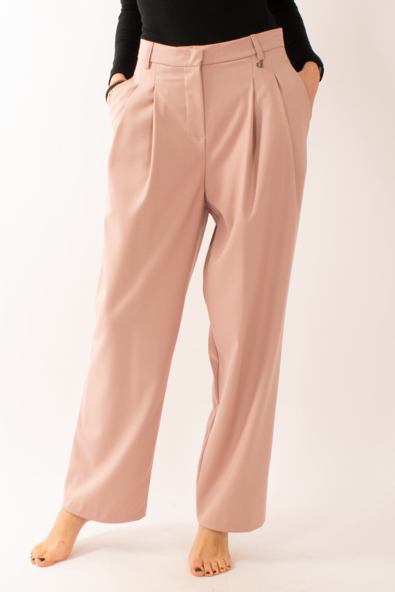Pantalone palazzo Dixie - Quarzo