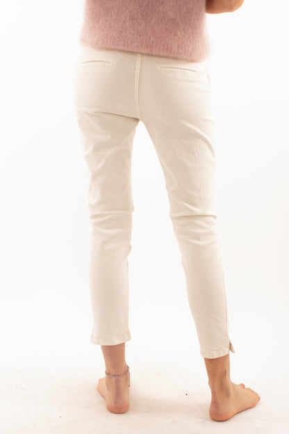 Pantalone chinos Dixie - Panna