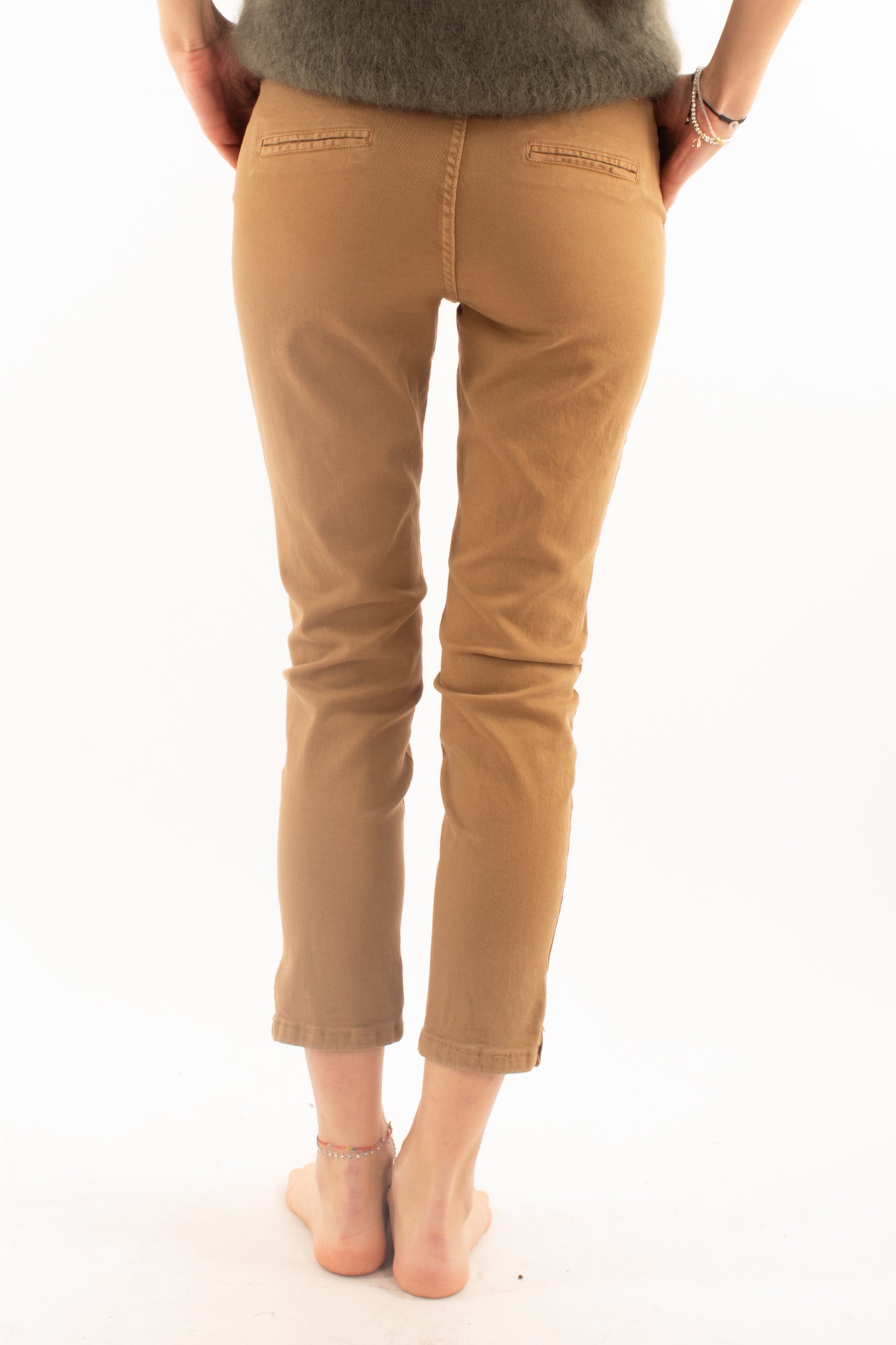 Pantalone chinos Dixie - Tabacco