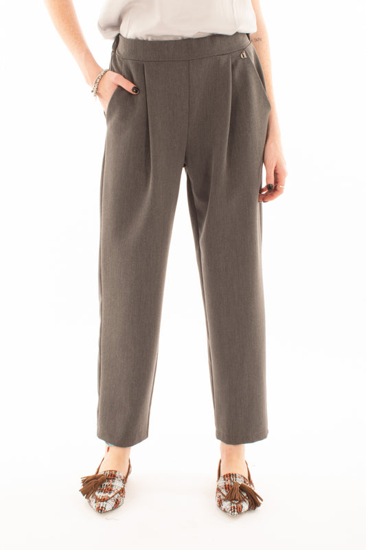 Pantalone carrot Dixie-Antracite
