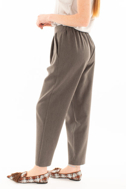 Pantalone carrot Dixie-Antracite