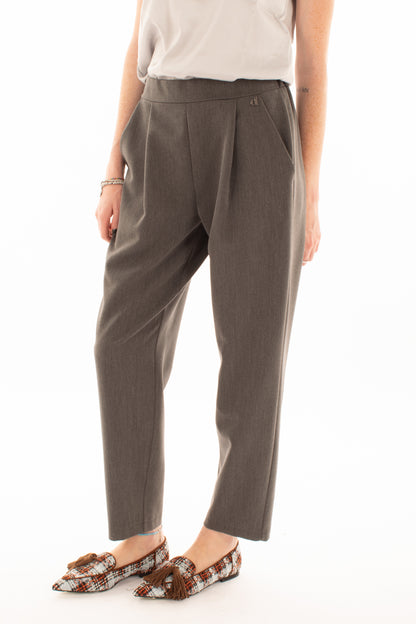 Pantalone carrot Dixie-Antracite