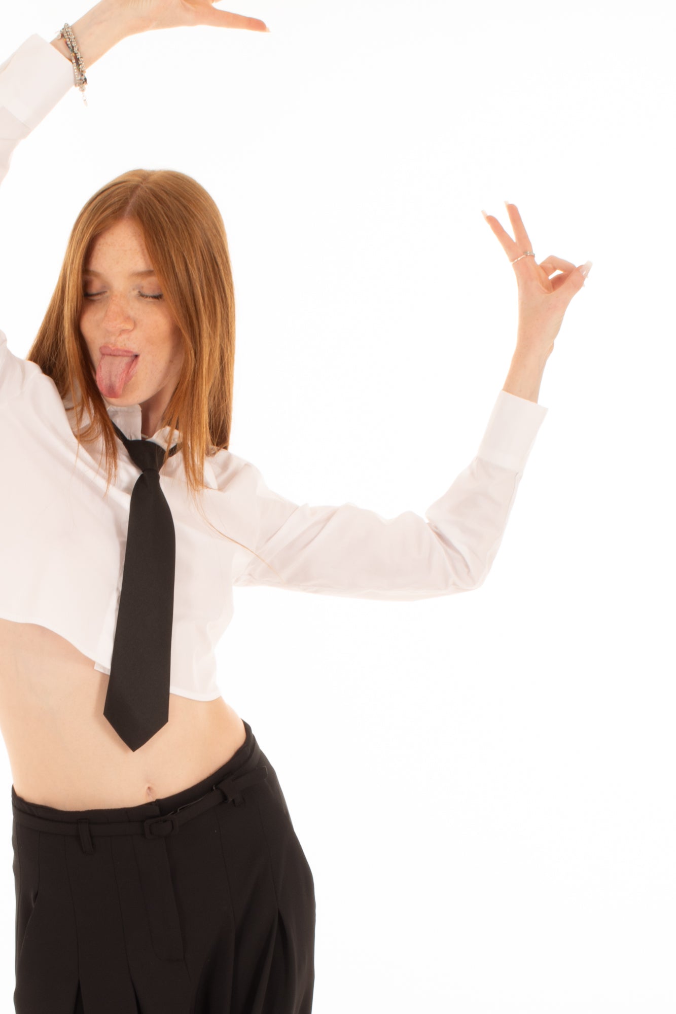 Camicia corta Imperial-Bianco