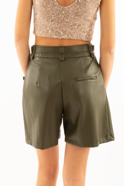 Short ecopelle Imperial- Militare