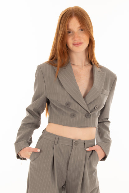 Giacca corta Imperial- Grigio