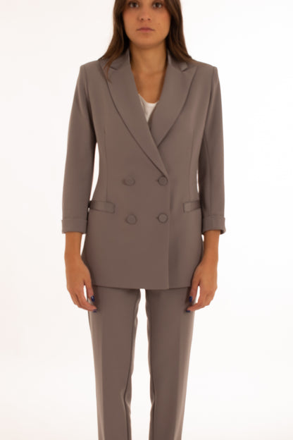 Giacca doppio petto Imperial- Perla