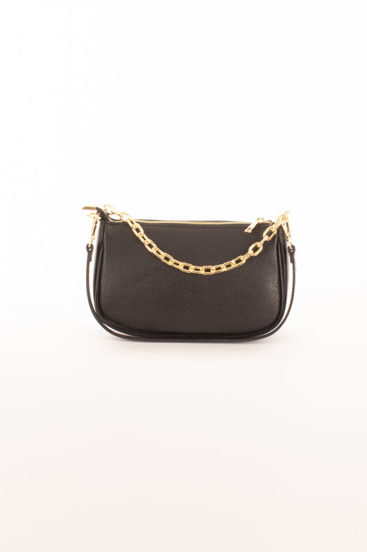 Borsa doppia catena Metto - Nero