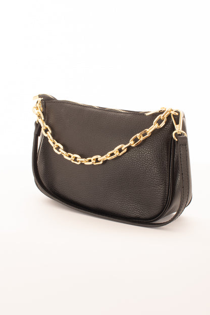 Borsa doppia catena Metto - Nero