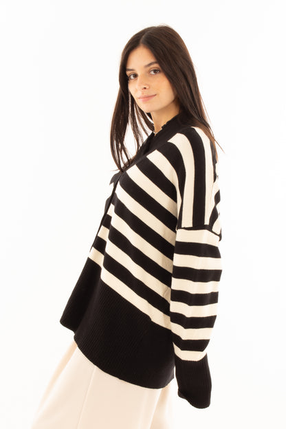 Cardigan rigato Articolo mi1967