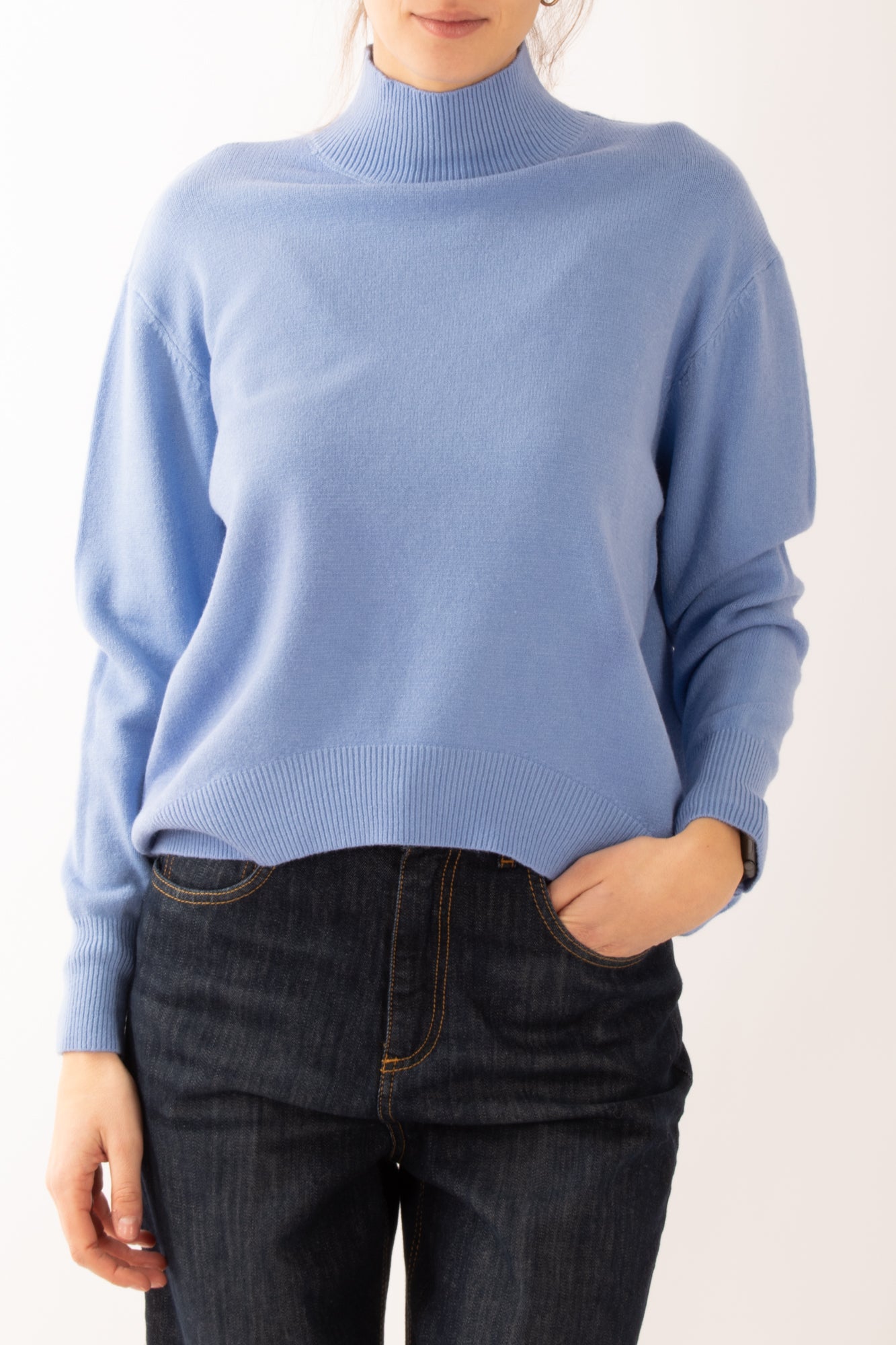 Maglia over Miamata - Celeste