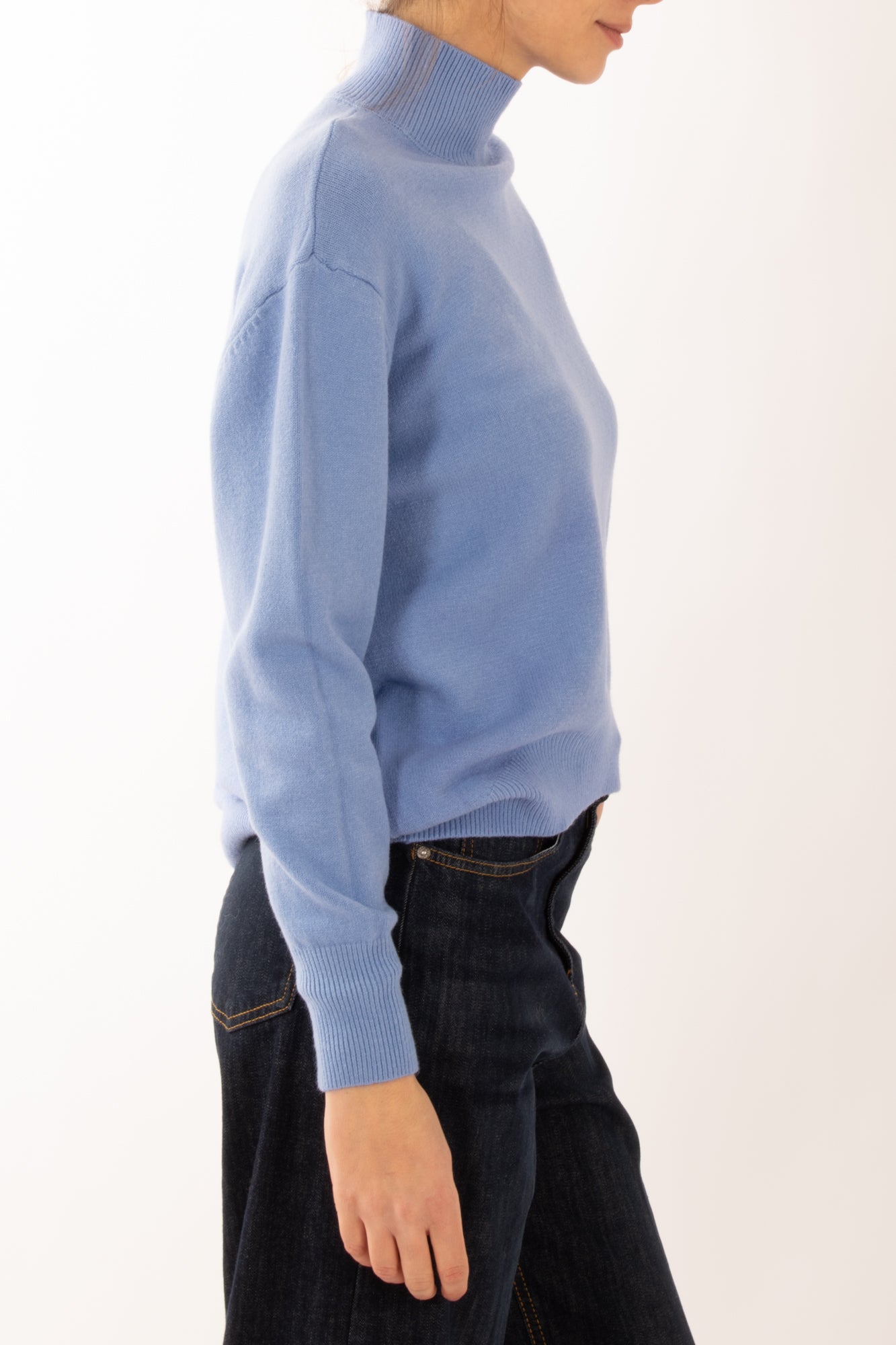 Maglia over Miamata - Celeste