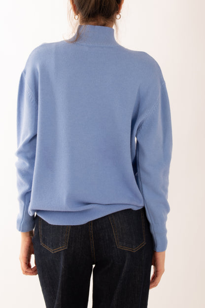 Maglia over Miamata - Celeste