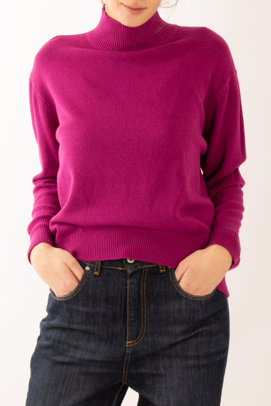 Maglia over Miamata - Fuxia