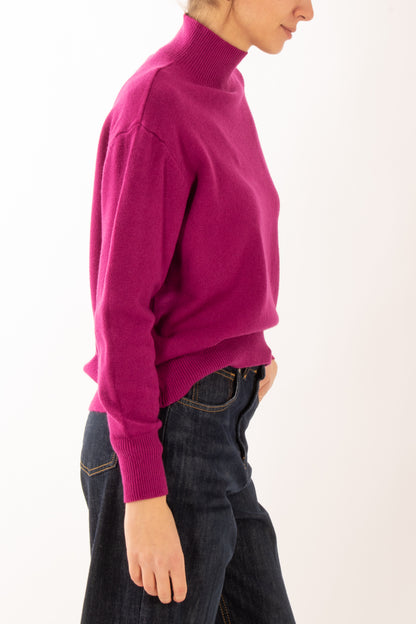 Maglia over Miamata - Fuxia