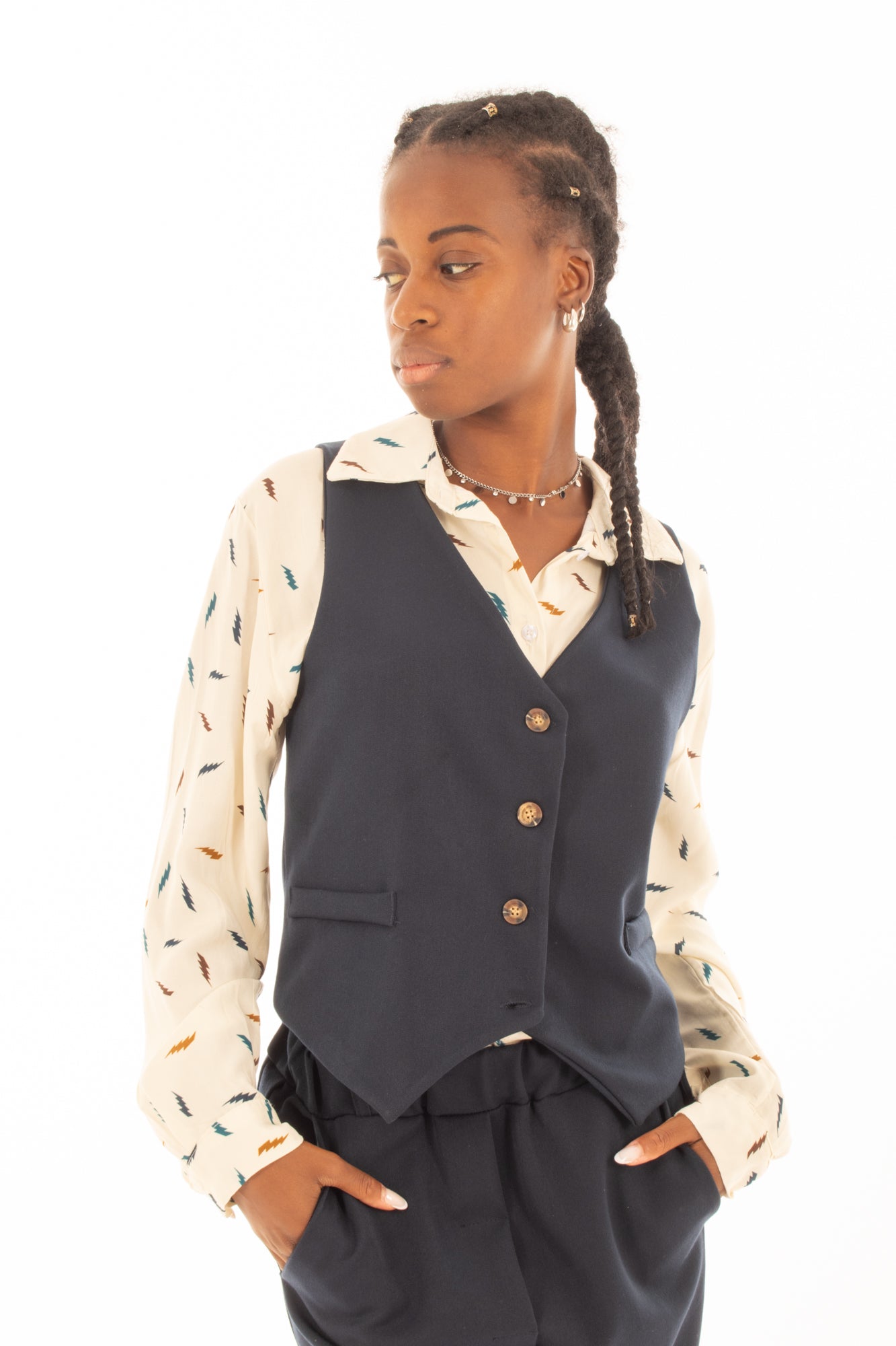 Gilet con taschine Articolo mif42