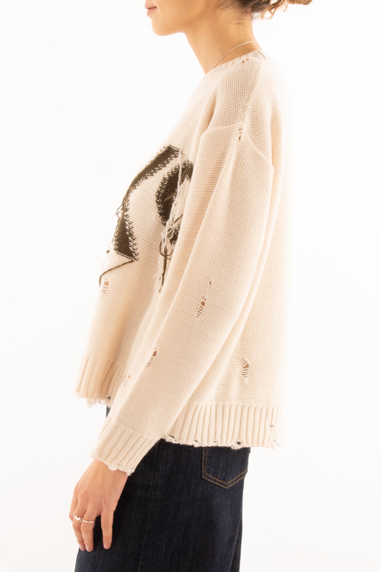 Maglione con scritte x Motel - Pasta