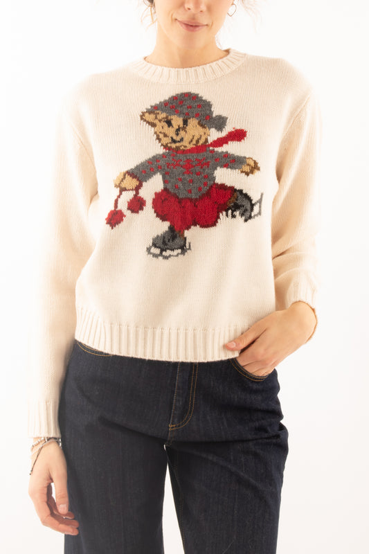 Maglione con orso Motel - Pasta