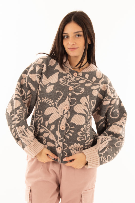 Bomber a fantasia Motel - Grigio