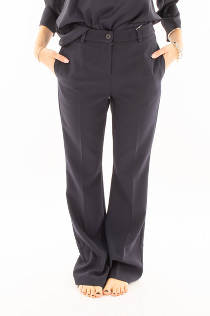 Pantalone a zampetta Motel - Blu