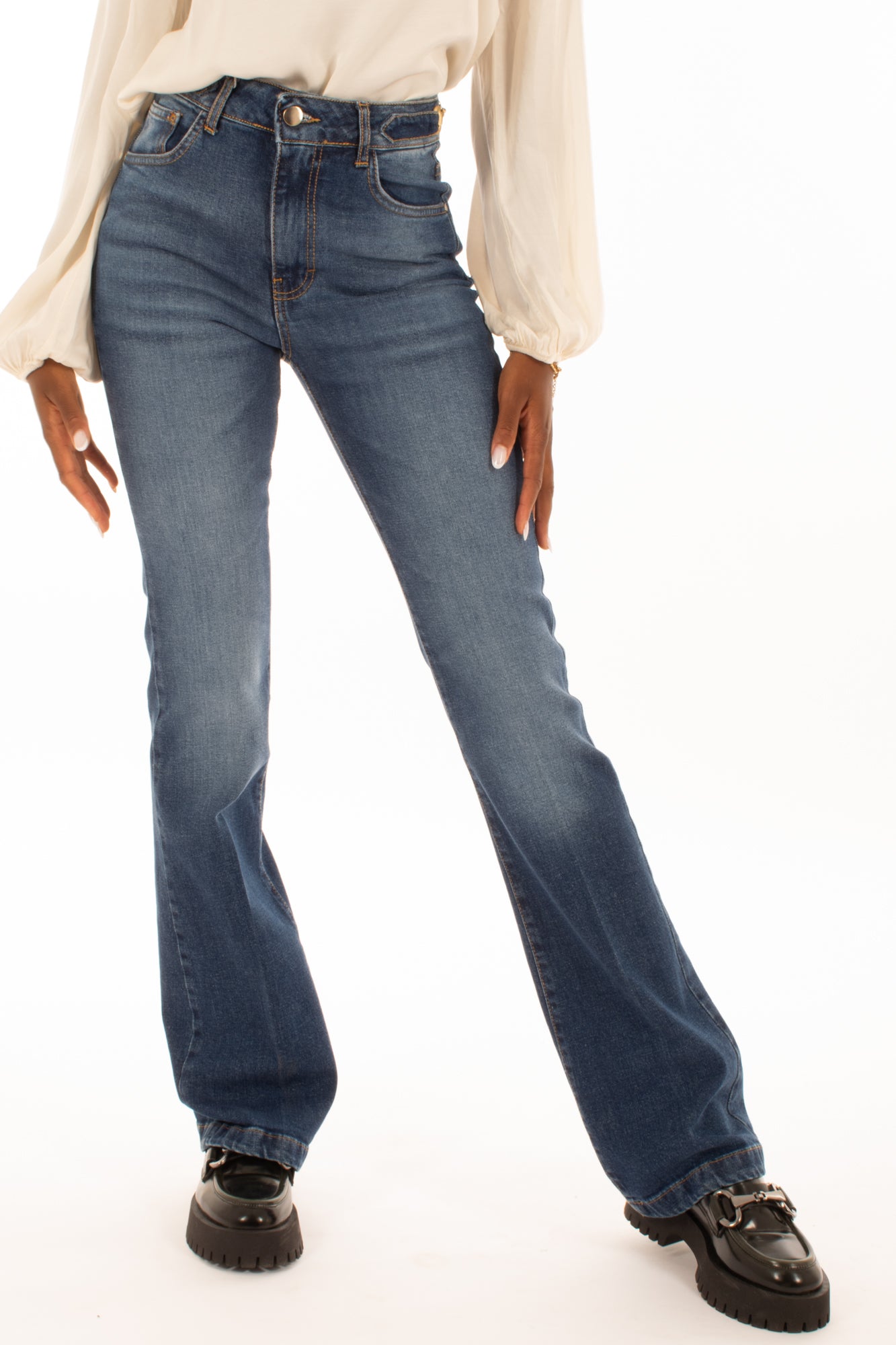 Jeans zampetta Motel- Denim