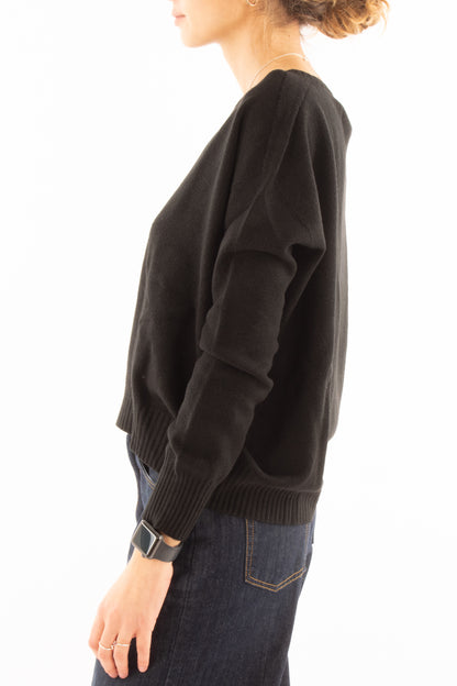 Maglione a scatoletta Motel - Nero