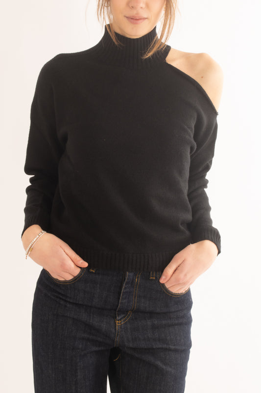 Maglia con foro sulla spalla da Donna -Motel