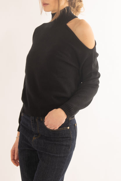 Maglia con foro sulla spalla da Donna -Motel