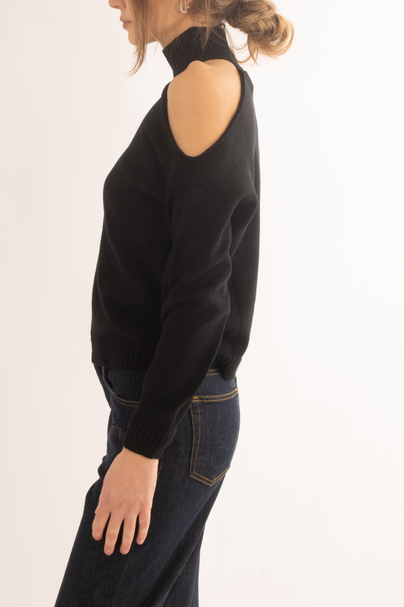 Maglia con foro sulla spalla da Donna -Motel