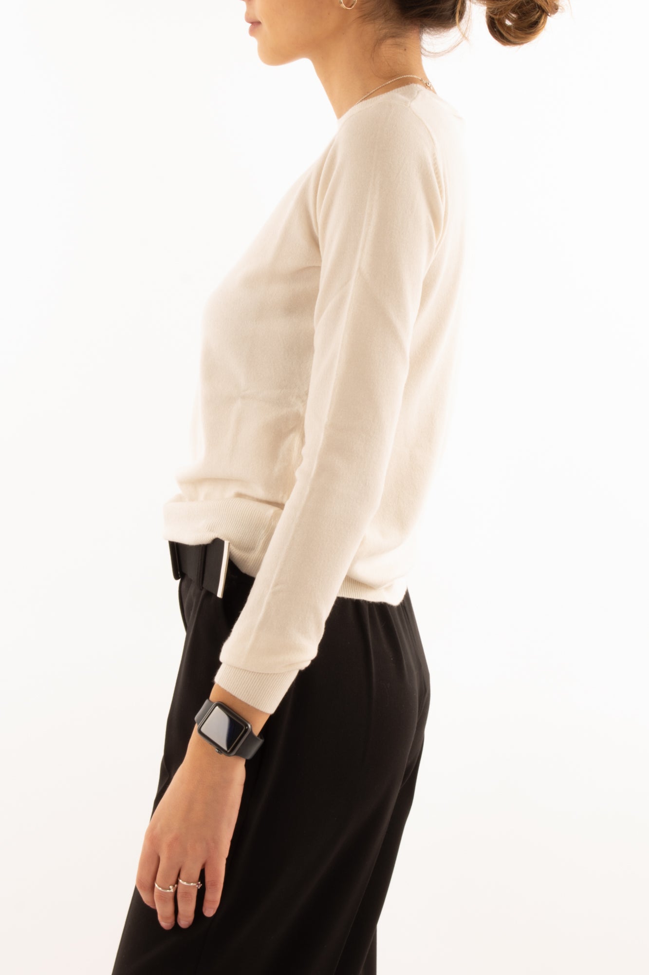 Maglione girocollo Motel - Crema