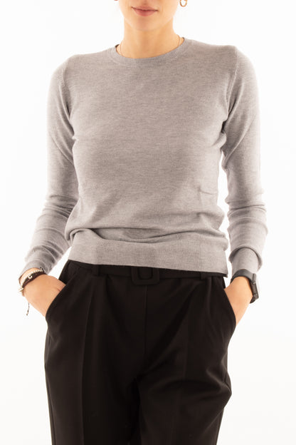 Maglione girocollo Motel - Grigio