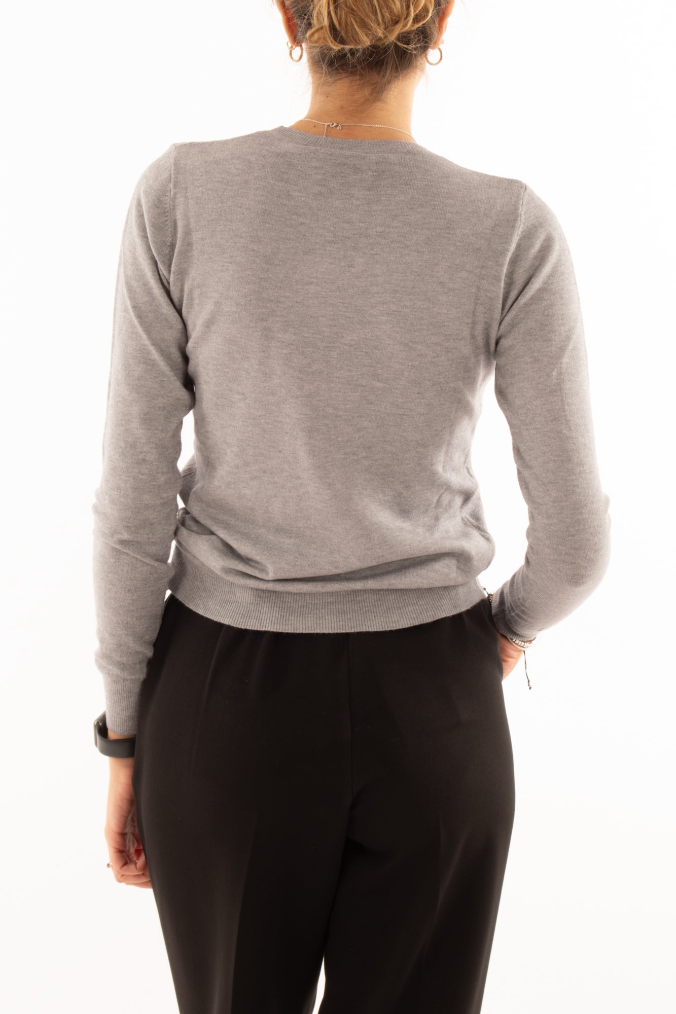 Maglione girocollo Motel - Grigio