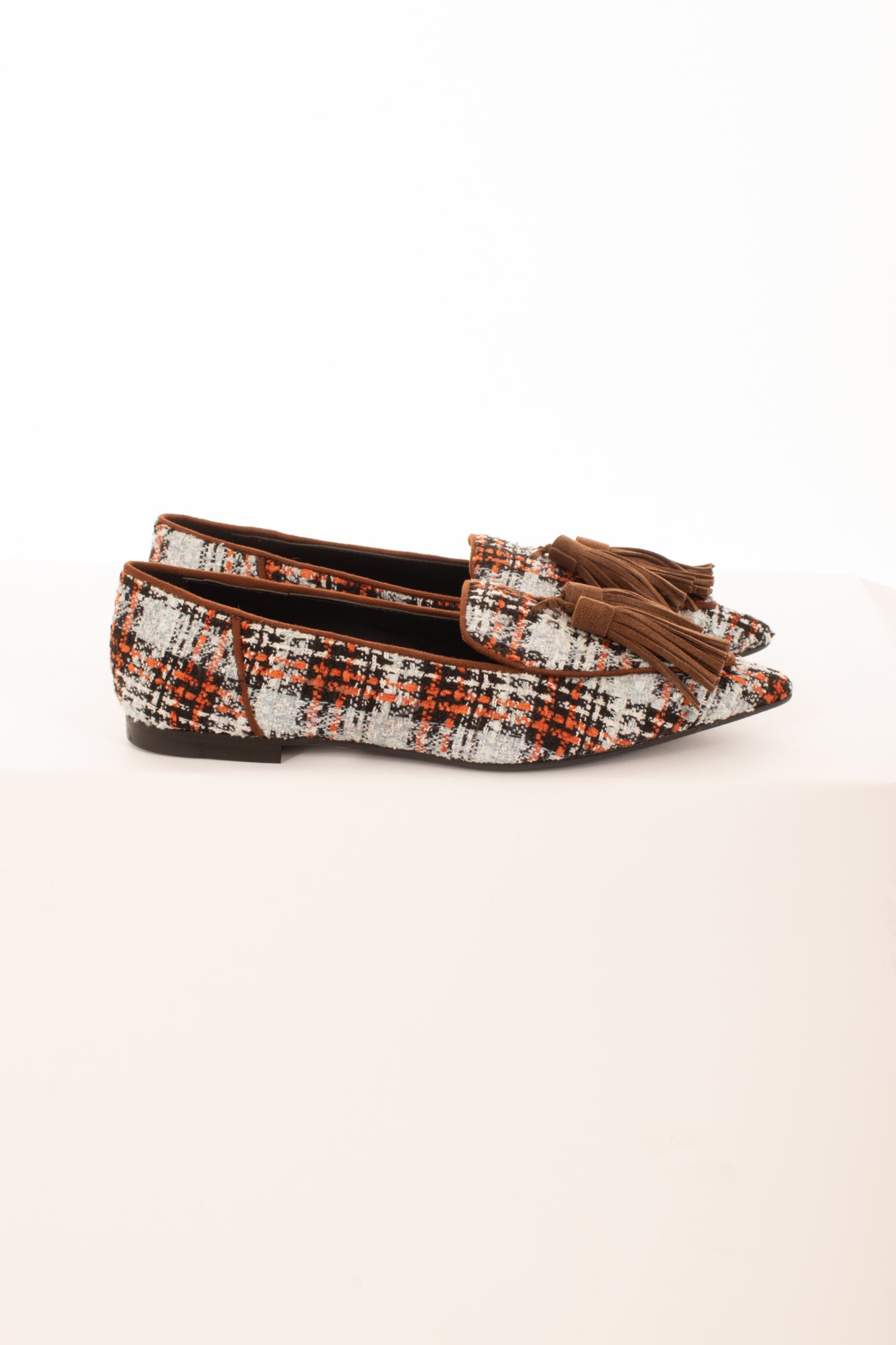 Mocassino a punta Ovye' -Azzurro