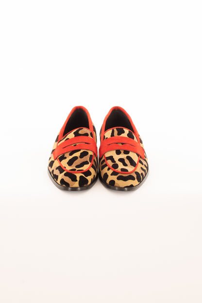 Mocassino maculato Ovye' - Rosso