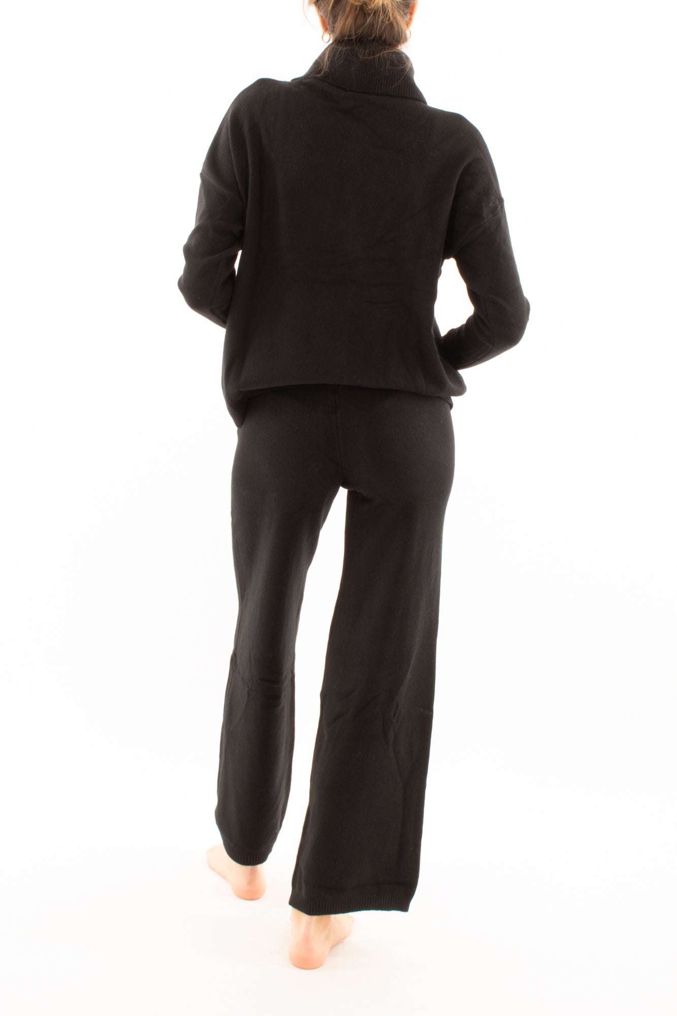 Maglia + pantalone Susy mix - Nero