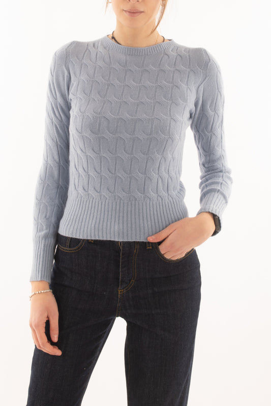 Maglione a treccia Susy mix - Carta da zucchero