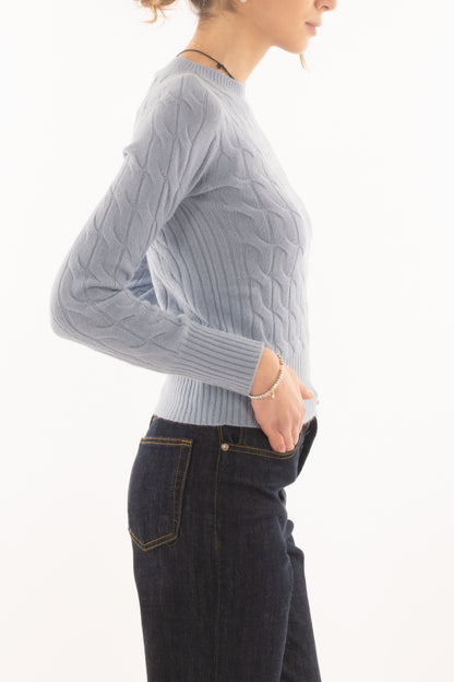 Maglione a treccia Susy mix - Carta da zucchero